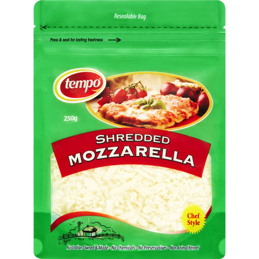 Mozzarella Shredded 250g