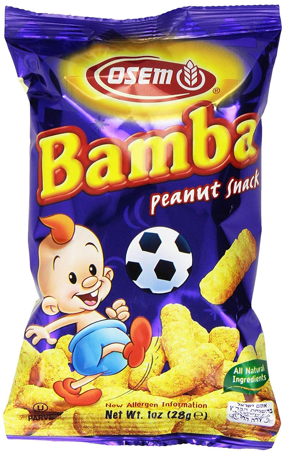 OSEM BAMBA SNACK 25G