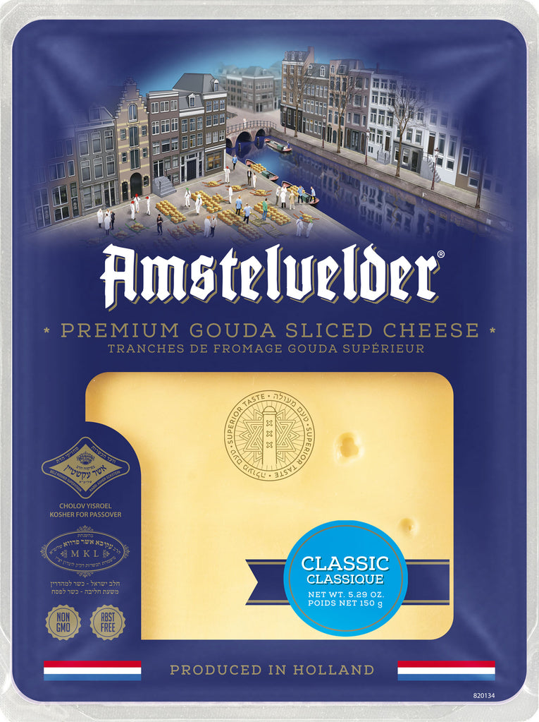 Amstelvelder Dutch Gouda Slices 150g