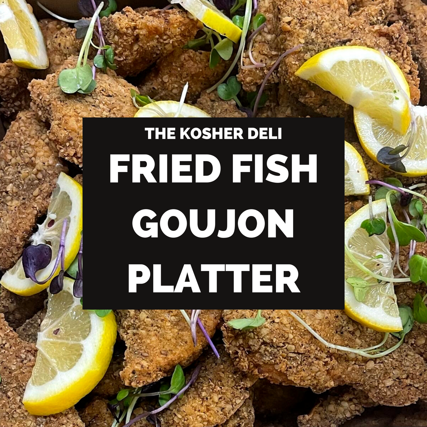 Fish Goujon Platter - serves 15-20 people