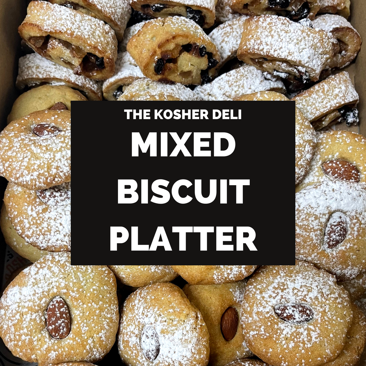 Mixed biscuit platter - serves 15-20 people