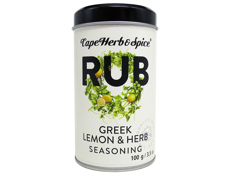 Cape herb Greek lemon/herb rub