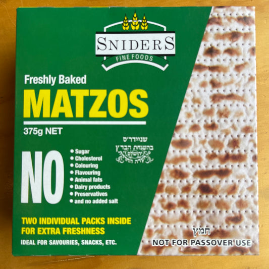 Snider's Matzot 375G - BB 15/06/23