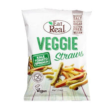 Veggie straws kale tomato spinach