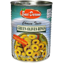 BNEI DAROM GTEEN OLIVE RINGS 560G