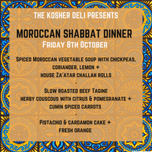 Moroccan Shabbat Dinner