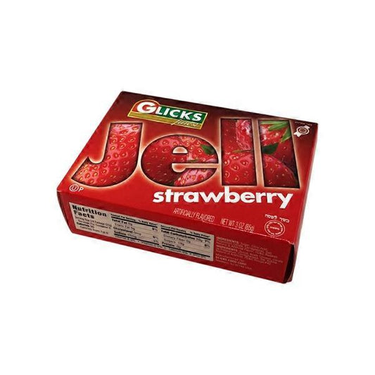 Glicks Jello Strawberry